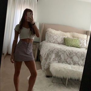 Cute lavender corduroy skirt American eagle
